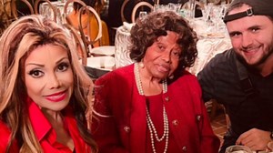 La Toya Jackson Shares Footage From Family Gathering With Mom Katherine, Nephew Prince And More