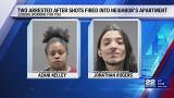 Two arrested after shots fired into neighbor’s apartment in Southbridge