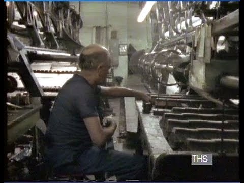 Nottingham Lace factory | Birkin's Lace | How to make Lace | Witness | 1987