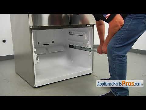 How To: LG/Kenmore Refrigerator Freezer Drawer Rail Assembly AEC73337401