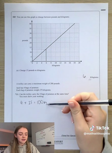 2 days to go! Foundation Revision - calc allowed. Conversion graphs #gcse #math