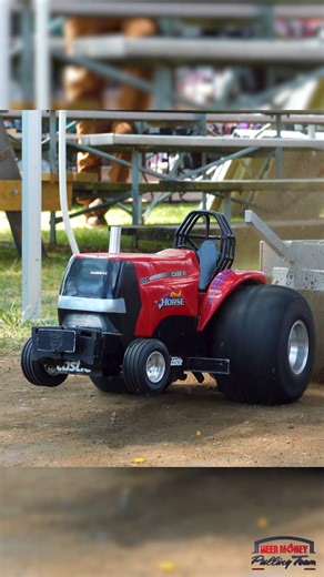 "Red Horse" RC Pulling ACTION!! #TractorPulling #fblifestyle | Beer Money Pulling Team