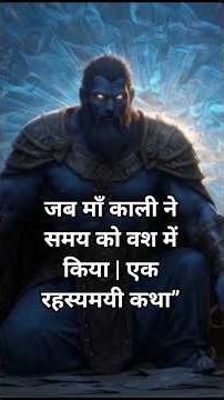 जब माँ काली ने समय को वश में किया | एक रहस्यमयी कथा” #maakali #mahakali #viral #trending #facts
