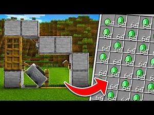 Minecraft Easy Tripwire Hook + Emerald Farm 1.21+