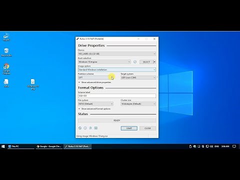 How to create a bootable USB drive with RUFUS - GPT - UEFI - New Laptops