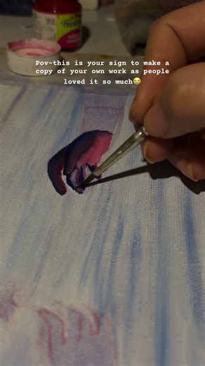 The happiness of making a copy of your own artwork as someone loved it so much#youtube#art#ytshorts