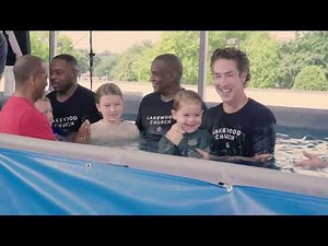 Water Baptism with ‪@joelosteen‬ at Lakewood Church | May 2023 | Recap