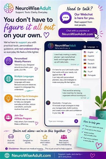 What is NeuroWise Adult? 💙 | Support for Neurodivergent Adults