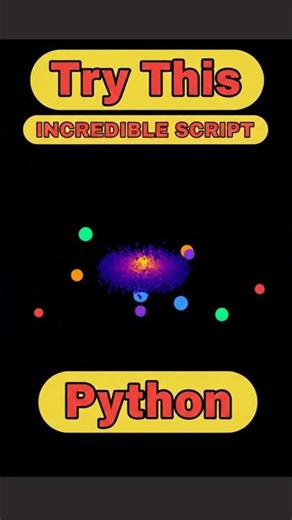 🌌 Giant Planets Orbiting a Cinematic Galaxy in Python | Deep Space 3D Animation