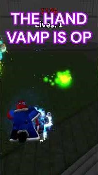 THE HAND VAMPIRE IS SO OP #yba #roblox #trending #shorts #tiktok #viralvideo #viralshorts #jjba