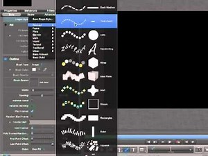 Apple Motion 5 Tutorial - Using the Paint Stoke Tool and Working with Shapes