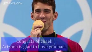 206K views · 5.5K reactions | Arizona is glad to have you back, Michael Phelps! | 12News | Facebook