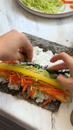 kimbap recipe #kimbap#asianfood#koreanfood#foodie