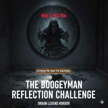 SCARY Boogeyman Story😳 Boogeyman Reflection Challenge‼️ #scary #horror #creepypasta #creepy #spooky