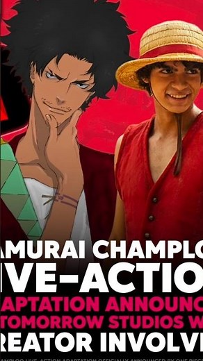 Samurai Champloo Live-Action Announced! 🔥 #shorts #samuraichamploo #anime
