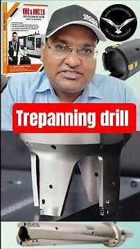 trepanning drill - trepanning tool - advance drilling tools - CNC cutting tools #cnctooling