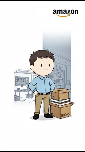 How Amazon Started in a Garage #shorts #animation #usa #amazon #startup #economy