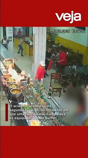 Câmeras de segurança registram momento de explosão em churrascaria na Bahia; 7 ficaram feridos
