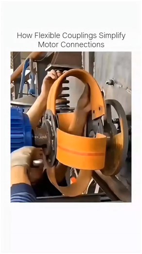 Tech Noma on Instagram: "A flexible coupling is used to connect two rotating shafts while allowing slight misalignment. It reduces vibration, absorbs shock, and protects the motor and connected components from damage. A simple solution with powerful engineering behind it. ⚙️🔬 . . DM for credit and removal . #engineeringfacts #machinedesign #techreels #sciencereels #trending"