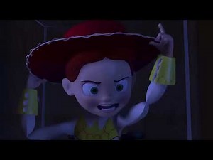 Toy story 2 woody fights jessie