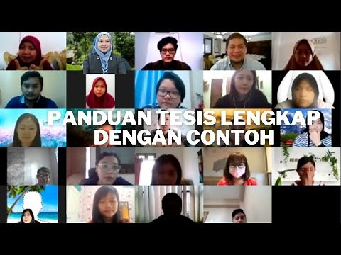 Panduan Penulisan Tesis Lengkap dengan Contoh