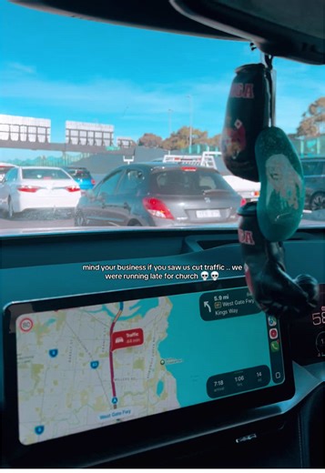 Westgate Traffic Jam: A Comedic Drive to Church