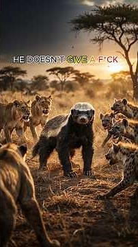 Honey Badger Doesn’t Give a F*ck 🦡💀