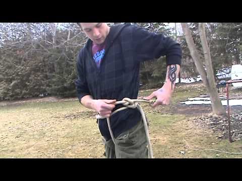 How to make a Rope repelling Harness