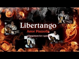 Astor Piazzolla Libertango Guitar Fingerstyle