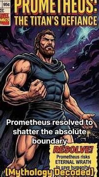 [Prometheus: The Titan Who Stole Fire for Humanity], #GreekMythology #Prometheus #StealingFire