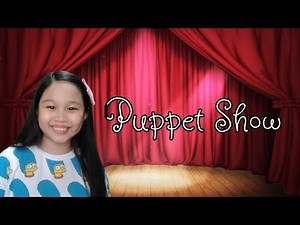 Puppet show | | pagtatanghal | stick puppet show | #easy #simple puppet | diyalogo