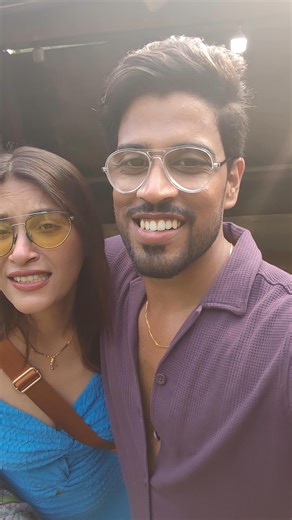 Rasshmi on Instagram: "Ps: he doesn’t know that I will share this.😂😂😂 It’s done for life🤓🌸🤓 #funnycouplemoments #newlymarried #newyearspecial #couplebanters"