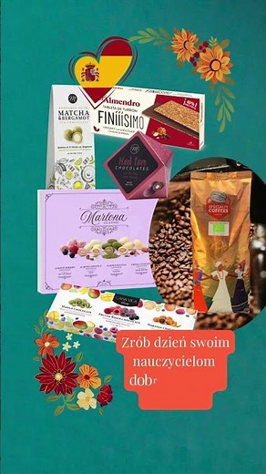 Zrób dzień swojemu nauczycielowi 💐💟 Na KAWY i SŁODYCZE -15% (kod jest w opisie) #dzieńnauczyciela