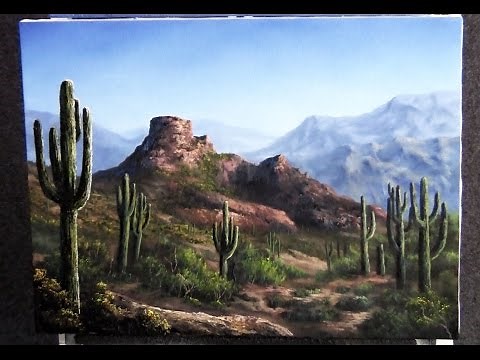 Paint with Kevin Hill - Desert View