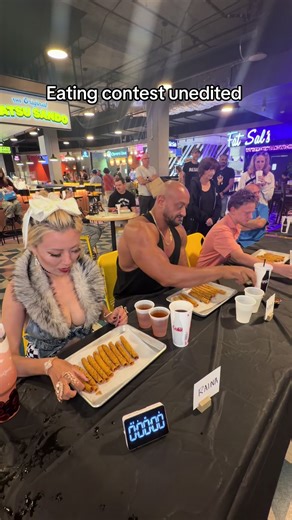 Eating Contest Unedited: Raina's Food Challenge Highlights