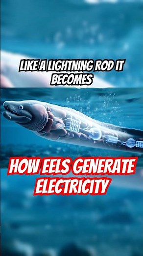 The Shocking Truth About Electric Eels ⚠️ #OceanMysteries #wildscience