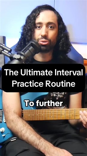 Ricardo Basora on Instagram: "To further develop your interval recognition skills, practice transcribing simple melodies by ear. Instead of relying on tabs, try figuring out a melody note by note, using only your ears. This approach forces you to listen carefully to the distance between notes rather than focusing on fret positions. Start with simple recognizable tunes and gradually work your way up to more complex music. As you progress, start recognizing intervals in everything you play and hea