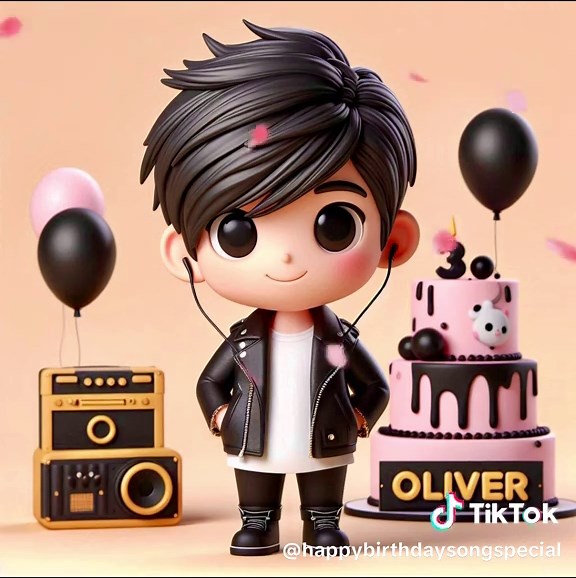 Happy Birthday Song for Oliver in Hip-Hop Style