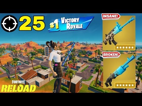 25 Elimination Solo "RELOAD” Gameplay Wins (Fortnite Chapter 7 Keyboard & Mouse)