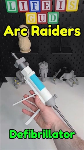 3D Printed Defibrillator From Arc Raiders!