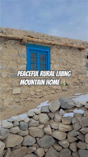 Beautiful Stone House in the Mountains 🏔️ Traditional Village Life #ruralhouse #villagehomes