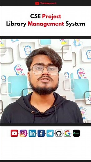 CSE Project - Library Management System | Codelopment Re-Uploading
