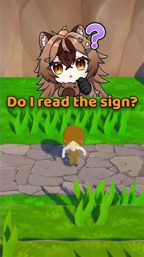 This sign can't stop me! I CAN'T READ!