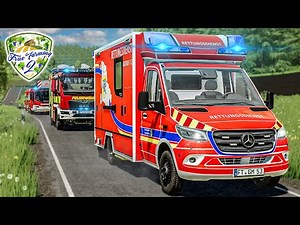ALARMIERUNG: Freiwillige Feuerwehr in FICHTHAL rückt aus 🚜 True Farming 2 #587 |Farming Simulator 22