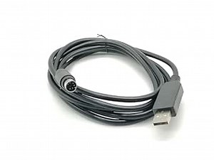 USB2.0 to MINI DIN MD6 6-Pin Inline ILC 200 IB/PAC RS232 Communication Cable 1.8M