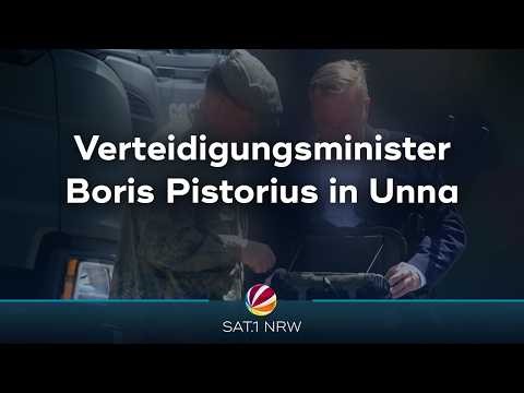 Defense Minister Boris Pistorius in Unna