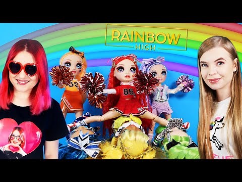 Dancing BIG DOLLS from Werka Aferka 👯‍♀️ Rainbow High Cheer