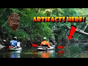 Kayakers Discover Beautiful Ancient Native American Artifacts In This Creek - Arrowhead Hunting