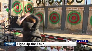 Here's 3 minutes of axe throwing gone wrong with Ana Belaval. More: https://tinyurl.com/bde2twuw | WGN Morning News