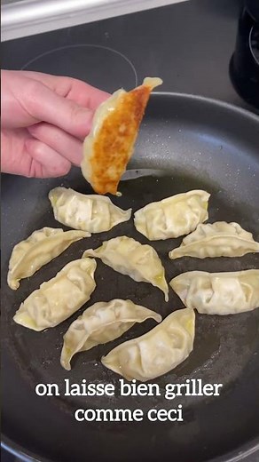 Tuto : la cuisson parfaite des gyozas ✨